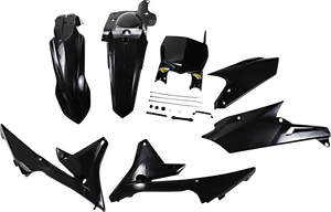 5 Piece Replica Body Kit - Black - YZ 250F/450F - Lutzka's Garage