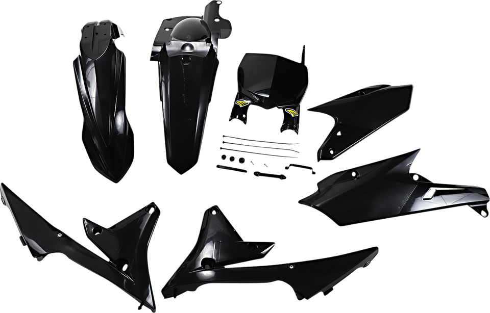 5 Piece Replica Body Kit - Black - YZ 250F/450F - Lutzka's Garage