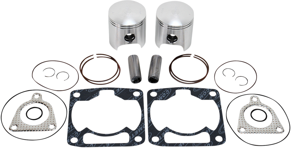 Piston Kit with Gaskets - 70.50 mm - Polaris Engine Type - Polaris