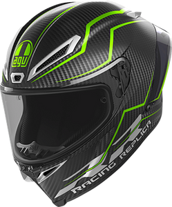 Pista GP RR Helmet - Performante - Carbon/Lime - Small - Lutzka's Garage