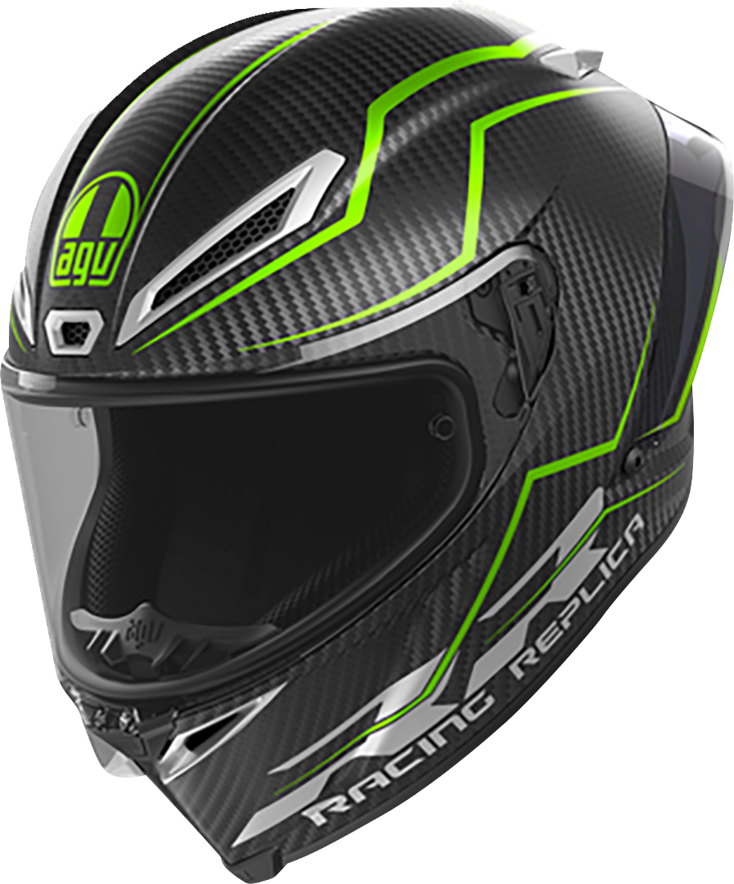 Pista GP RR Helmet - Performante - Carbon/Lime - Small - Lutzka's Garage