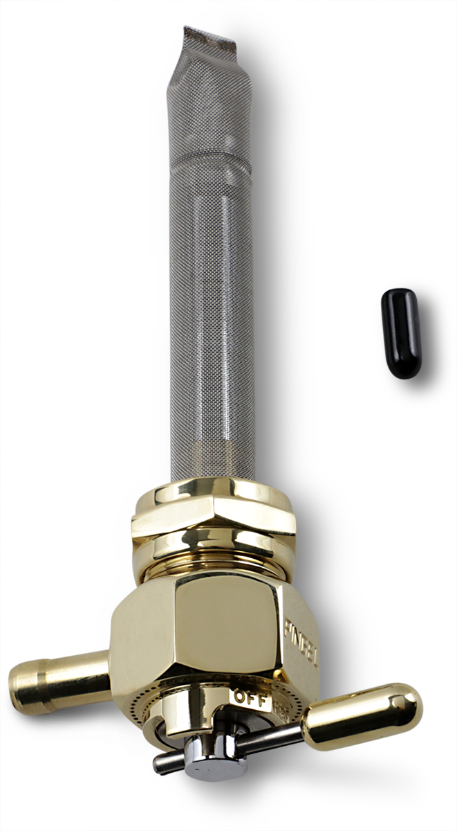 Hex Fuel Valve - Brass - 22 mm