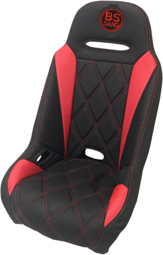 Extreme Seat - Big Diamond - Black/Red - Lutzka's Garage