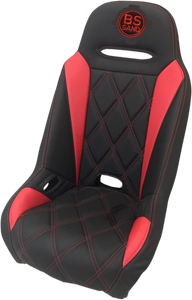 Extreme Seat - Big Diamond - Black/Red - Lutzka's Garage