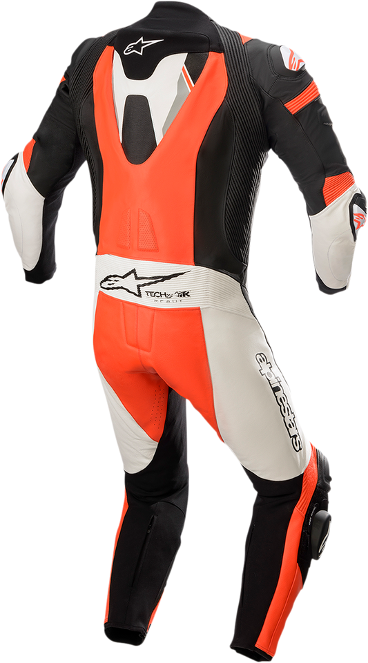 Missile Ignition v2 1-Piece Suit - Black/White/Red Fluorescent - US 36 / EU 46 - Lutzka's Garage