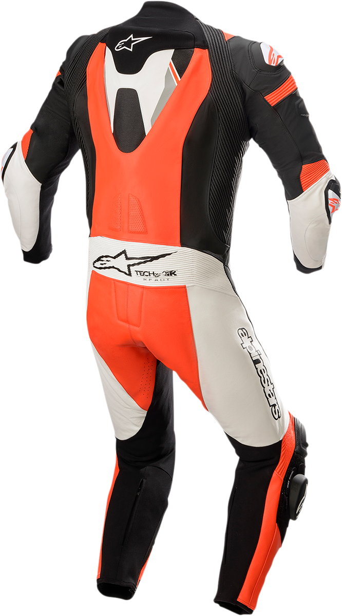 Missile Ignition v2 1-Piece Suit - Black/White/Red Fluorescent - US 36 / EU 46 - Lutzka's Garage