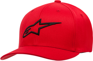 Ageless Curve Hat - Red/Black- Small/Medium