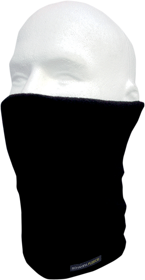 Fleece Double Layer Neckgaiter - Black - Lutzka's Garage