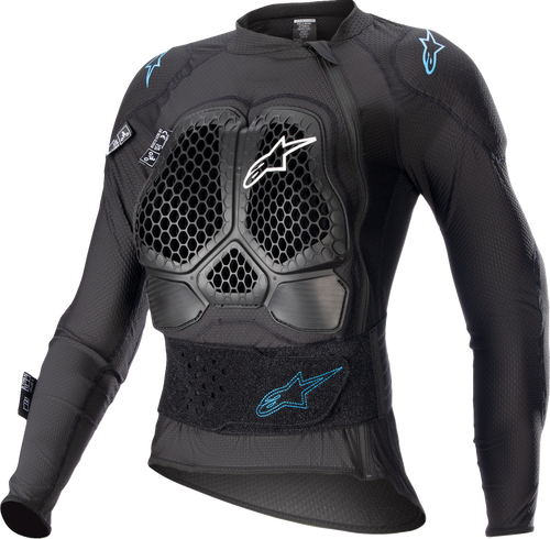 Stella Bionic Action v2 Protection Jacket - Black/Cyan - Small - Lutzka's Garage