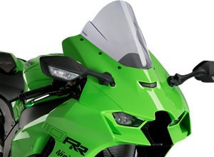 Race Windscreen - 12-1/2" - Smoke - Ninja ZX-10R