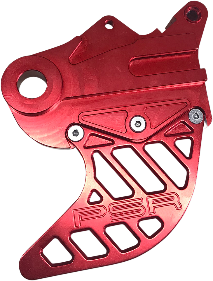 Rear Disc Guard - Red - Lutzka's Garage