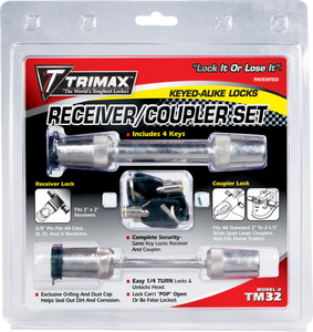 Coupler and Receiver Lock - 2-1/2"