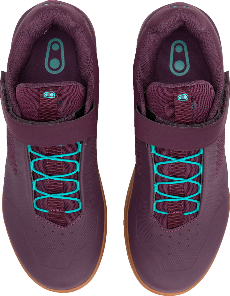 Stamp Speedlace Shoes - Purple/Teal Blue - US 9.5