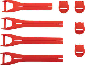 Qualifier Boot Strap Kit - Red - Size 7-9 - Lutzka's Garage