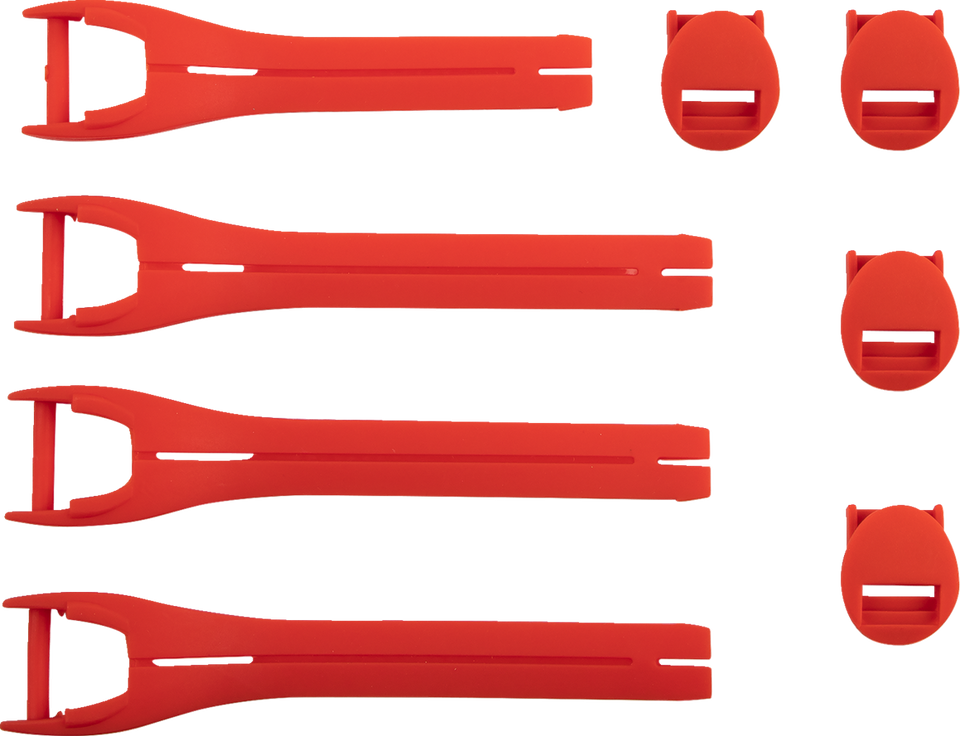 Qualifier Boot Strap Kit - Red - Size 7-9 - Lutzka's Garage