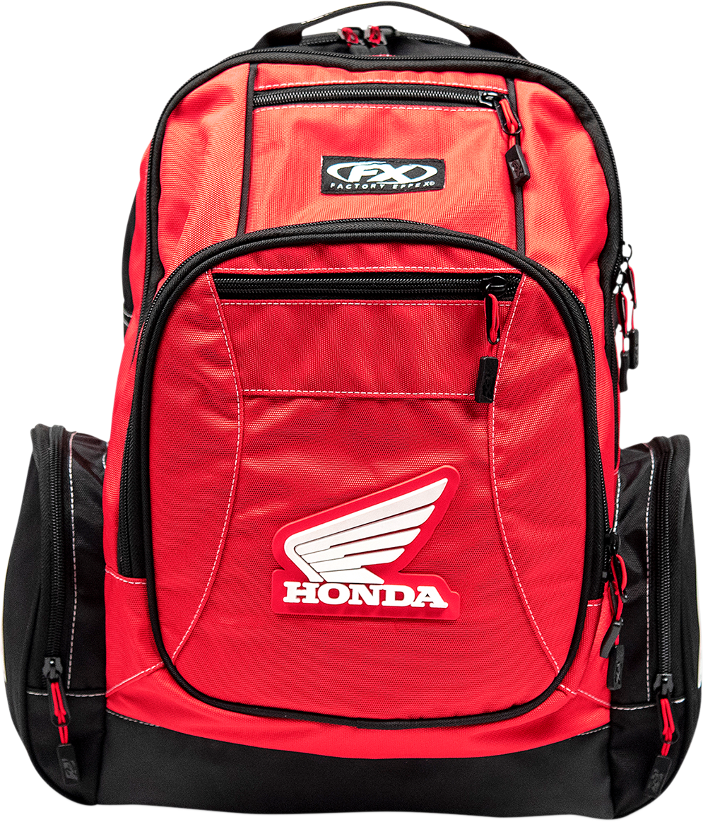 Honda Premium Backpack - Red - Lutzka's Garage