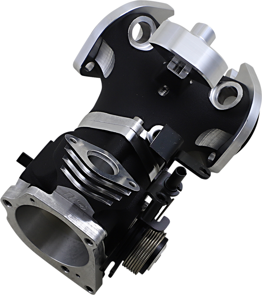 Big Bore Throttle Body - Black - 55 mm - Twin Cam - Lutzka's Garage