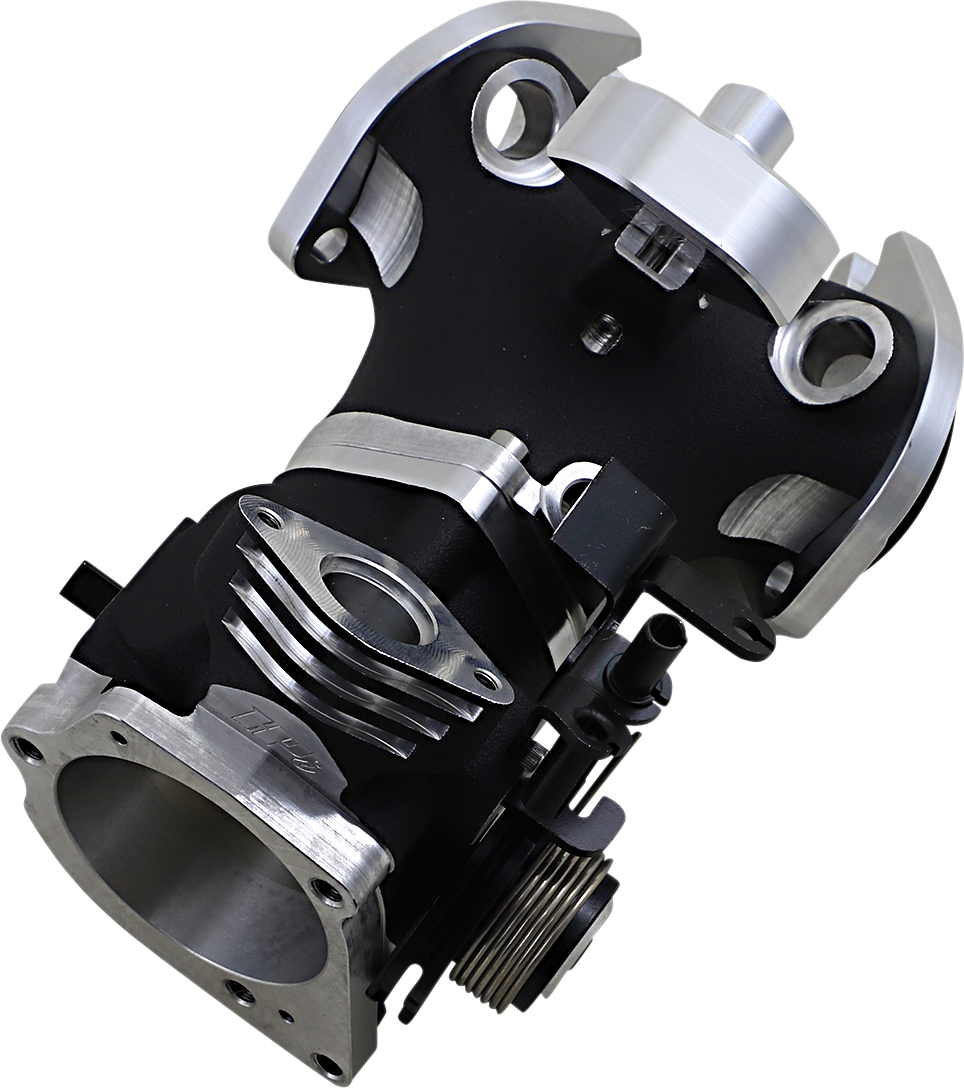 Big Bore Throttle Body - Black - 55 mm - Twin Cam - Lutzka's Garage