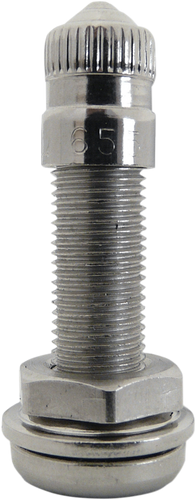 Valve Stem - Straight - Chrome - Lutzka's Garage