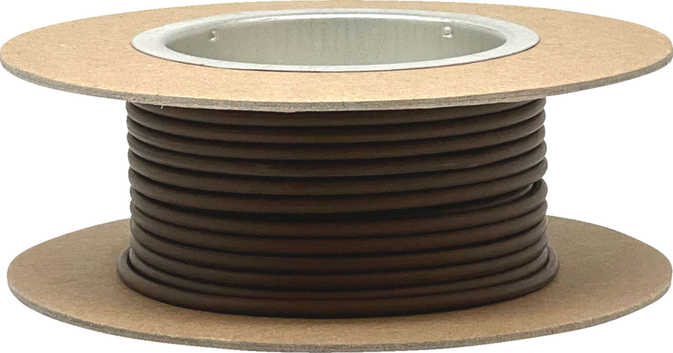 25 GXL Wire Spool - 12 Gauge - Brown - Lutzka's Garage