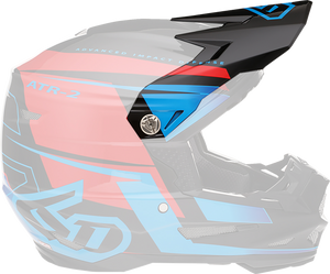 ATR-2 Visor - Mach - Black/Red/Blue - Lutzka's Garage