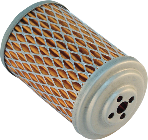 Oil Filter - Silver/Orange - Harley-Davidson - Lutzka's Garage