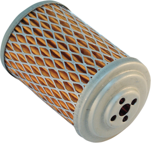 Oil Filter - Silver/Orange - Harley-Davidson - Lutzka's Garage