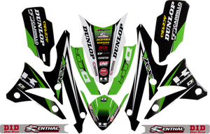 Graphics and Trim Kit - Team Green - Kawasaki