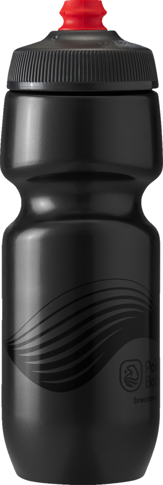 Breakaway® Bottle - Wave - Charcoal/Black - 24 oz. - Lutzka's Garage