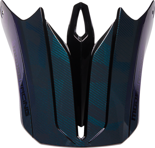 F.I. MIPS® Visor Kit - Agroid Camo - Iridescent Blue