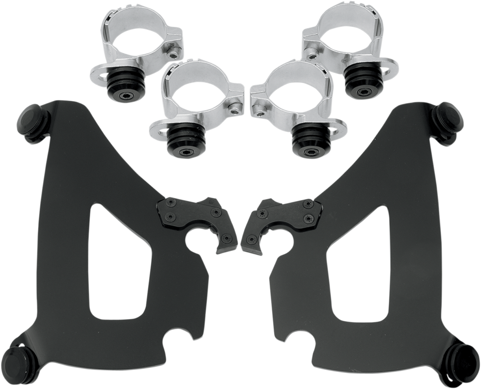 Bullet Mounting Kit - VT750 - Black - Lutzka's Garage