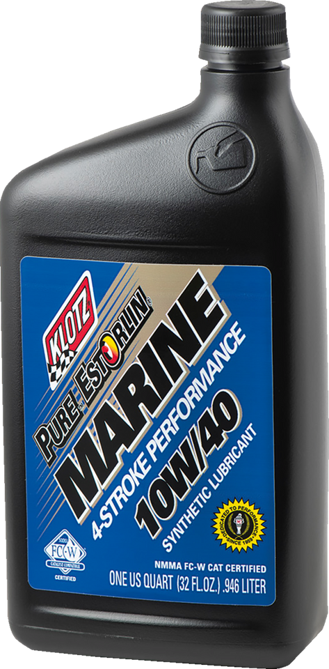 Marine 4-Stroke Engine Oil - 10W-40 - 1 U.S. quart