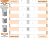 Studding Template - Track - 120"/129"/137"/146"/154" - 2.86" Pitch