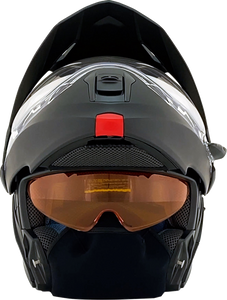 FX-111DS Snow Helmet - Electric - Matte Black - Small - Lutzka's Garage