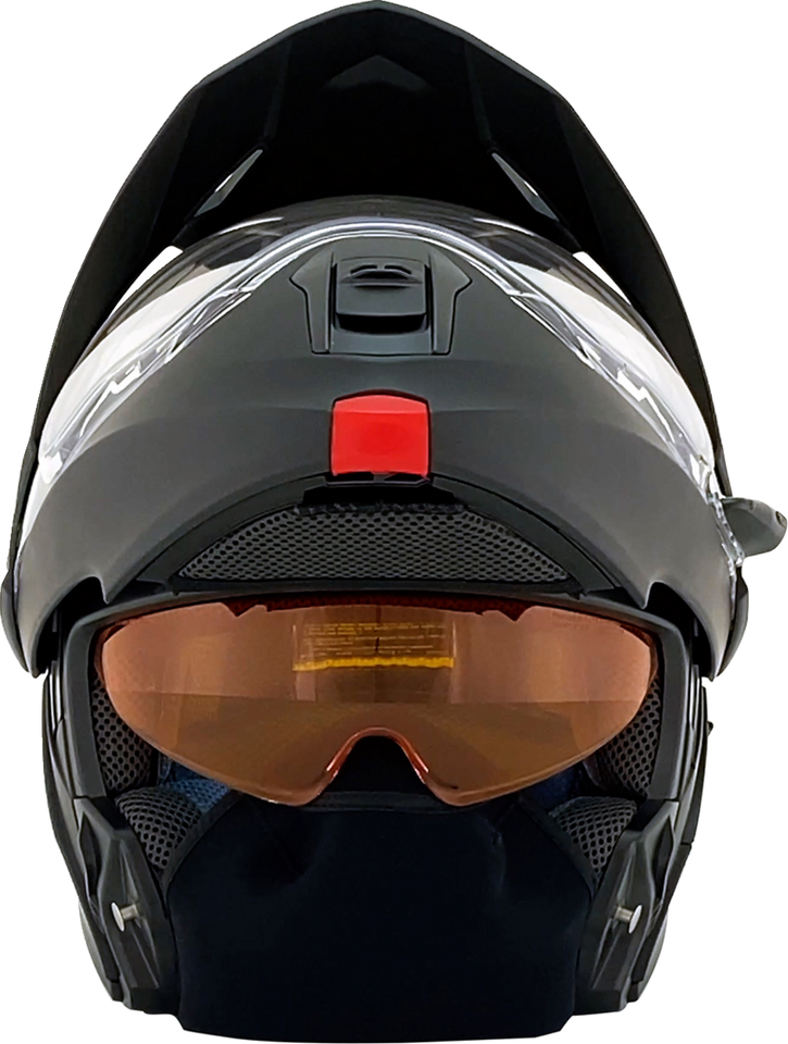 FX-111DS Snow Helmet - Electric - Matte Black - Small - Lutzka's Garage