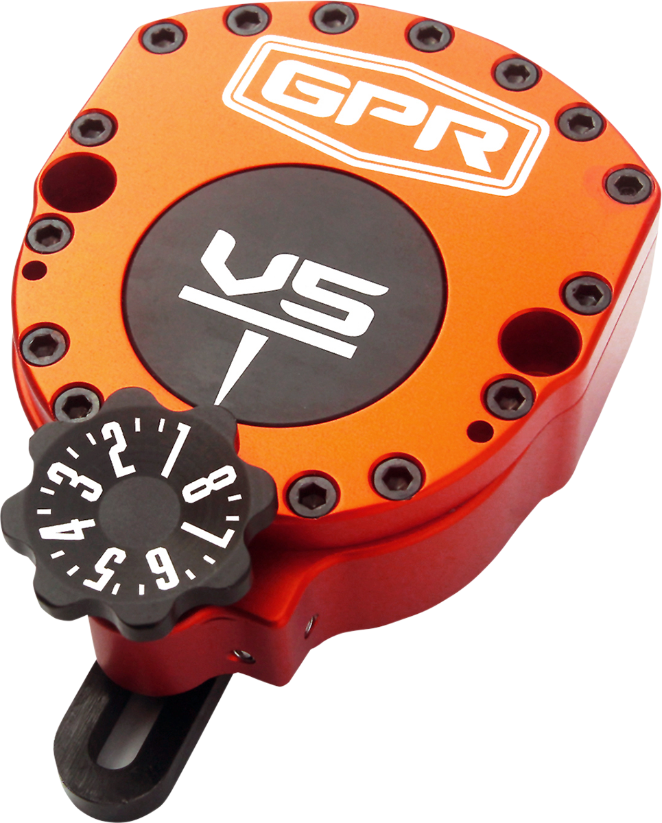 V5-S Steering Damper - Orange - KTM 790 - Lutzka's Garage