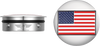 Swing Arm Covers - American Flag - Reversed