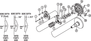 Bushing with Snap Ring