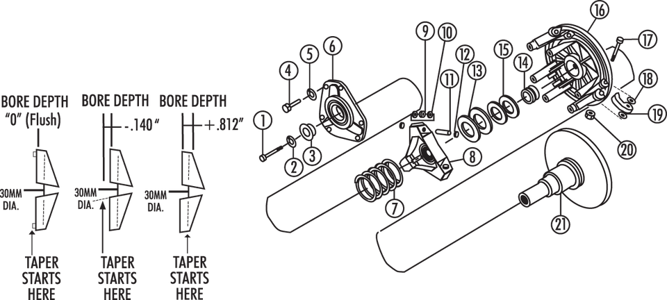 Bushing with Snap Ring