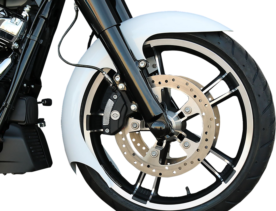 Talon Front Fender - OEM - 16"-19" Wheel - With Satin Adapters - Touring Models