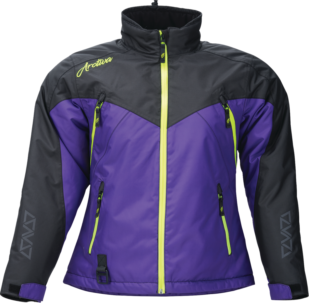 Womens Pivot 7 Jacket - Black/Purple - XS - Lutzka's Garage