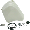 Large-Capacity Gas Tank - White - Kawasaki - 5.5 Gallon - Lutzka's Garage