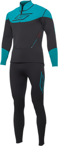 Breaker Wetsuit & Jacket - Black/Aqua - Small - Lutzka's Garage