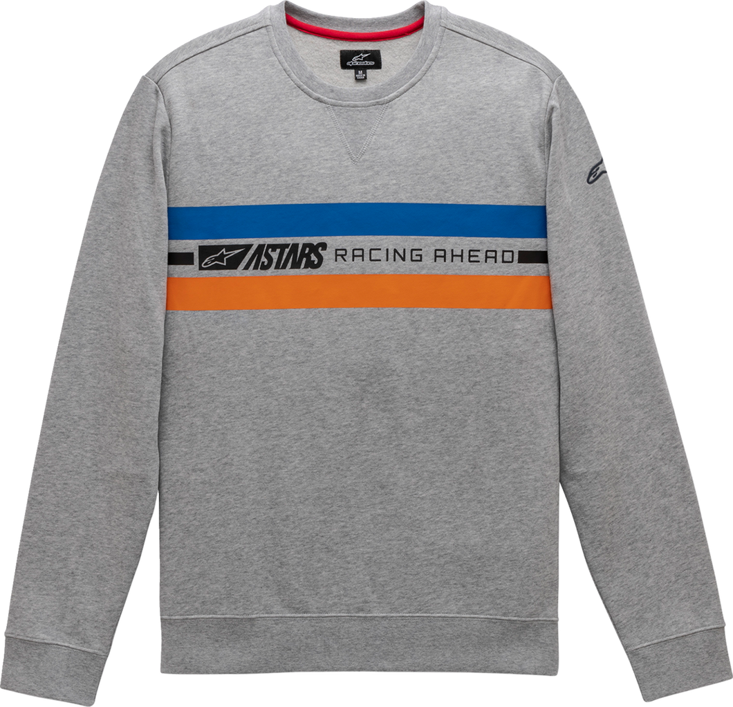 Highway Crew Fleece - Heather Gray - Medium - Lutzka's Garage