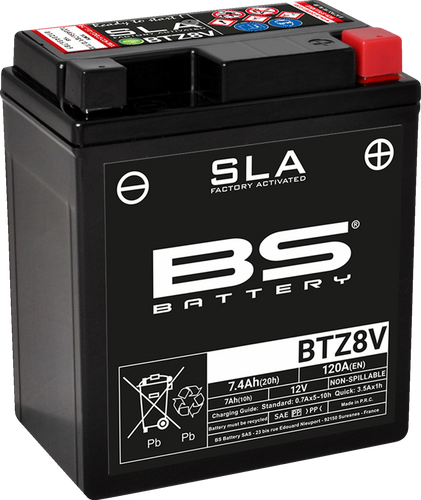 Battery - BTZ8V (YT)