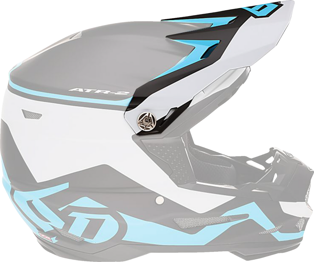 ATR-2Y Visor - Drive - Cyan