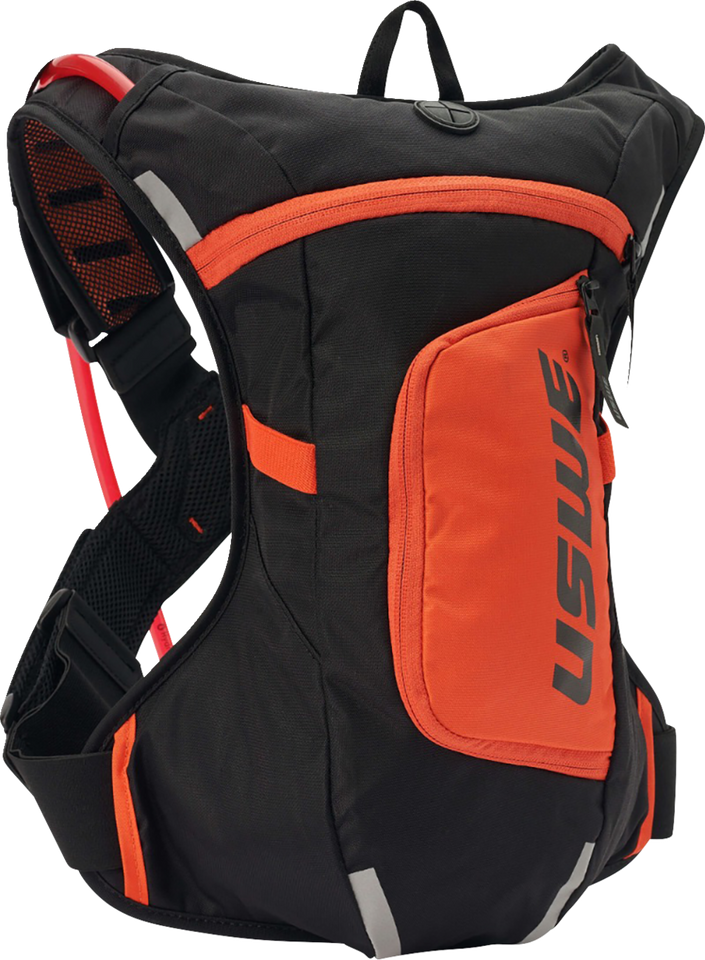 Moto Hydration Pack - 4L - Orange/Black - Lutzka's Garage