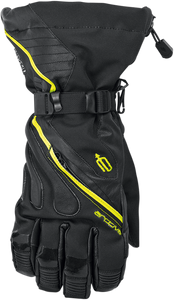 Meridian Gloves - Black/Hi-Vis Yellow - Small - Lutzka's Garage