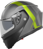 Streetmodular Helmet - Resia - Matte Gray/Black/Yellow Fluo - Small - Lutzka's Garage