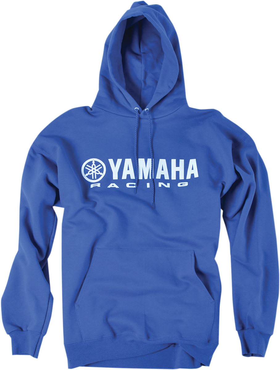 Yamaha Racing Pullover Hoodie - Blue - Medium - Lutzka's Garage